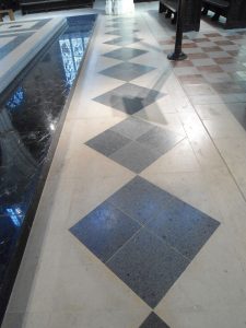 New-Purbeck-stone-floor-to-St-Johnsd-Church,-Hyde-Park
